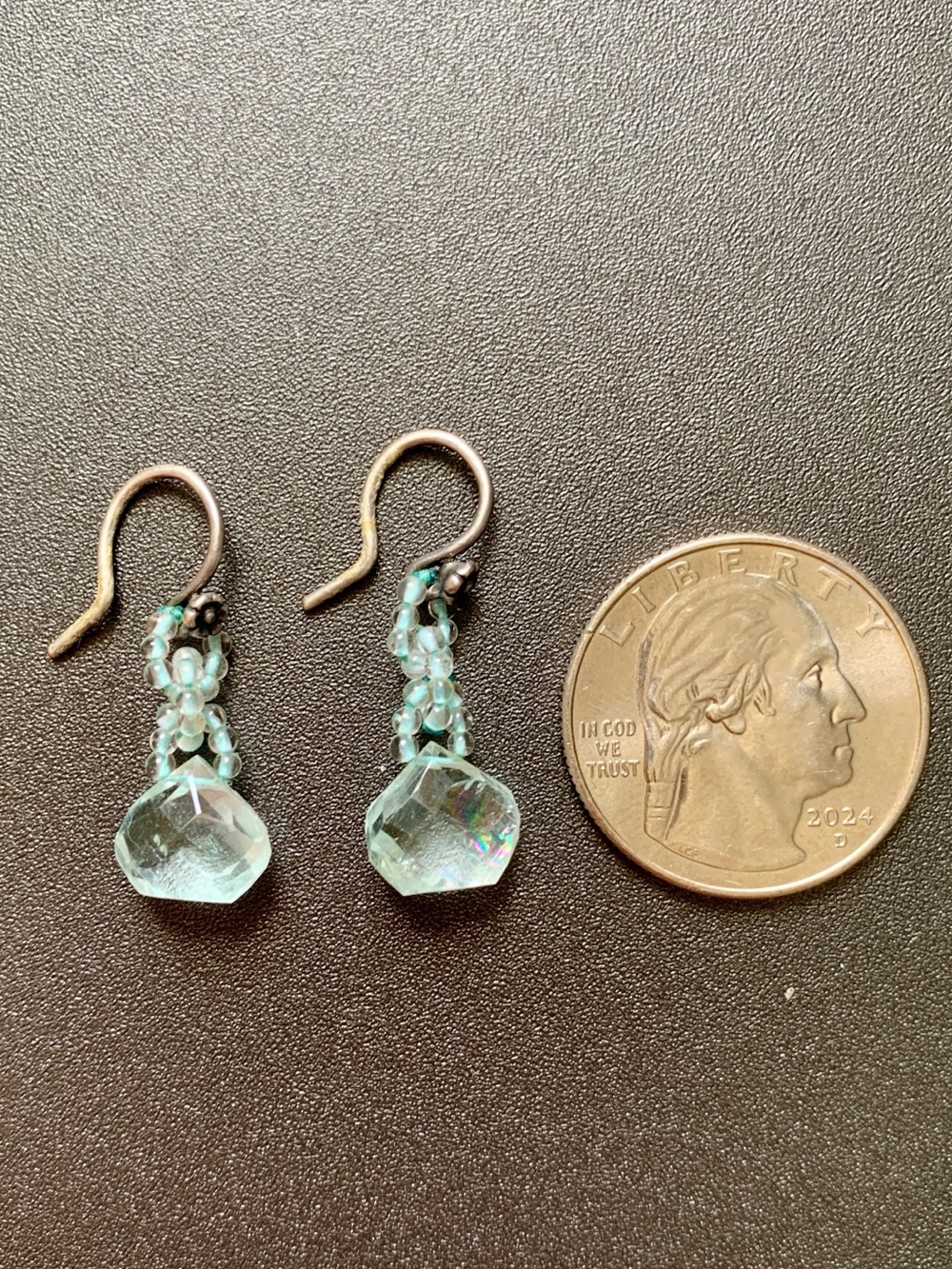 Chan Luu Aquamarine Earrings - Picture 8 of 9